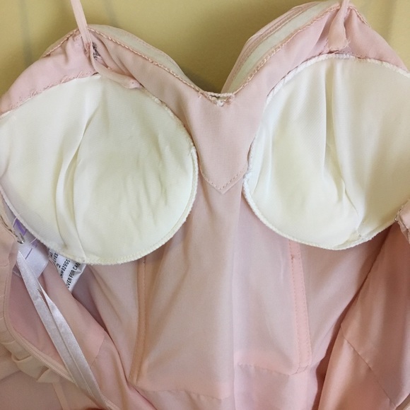 Petal Pink Sweetheart Bridesmaid Prom Dress - Picture 5 of 7